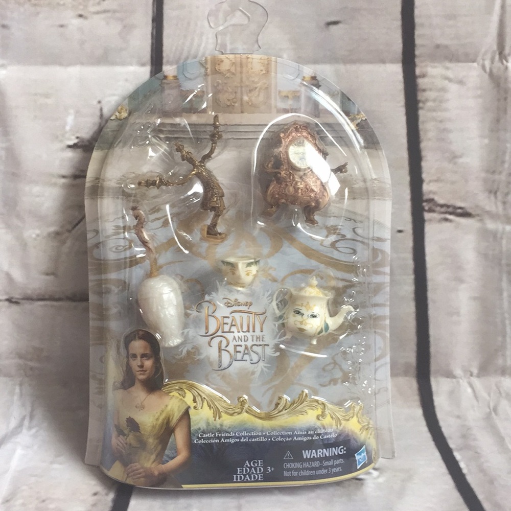 Beauty and the Beast castle friends collection NWT